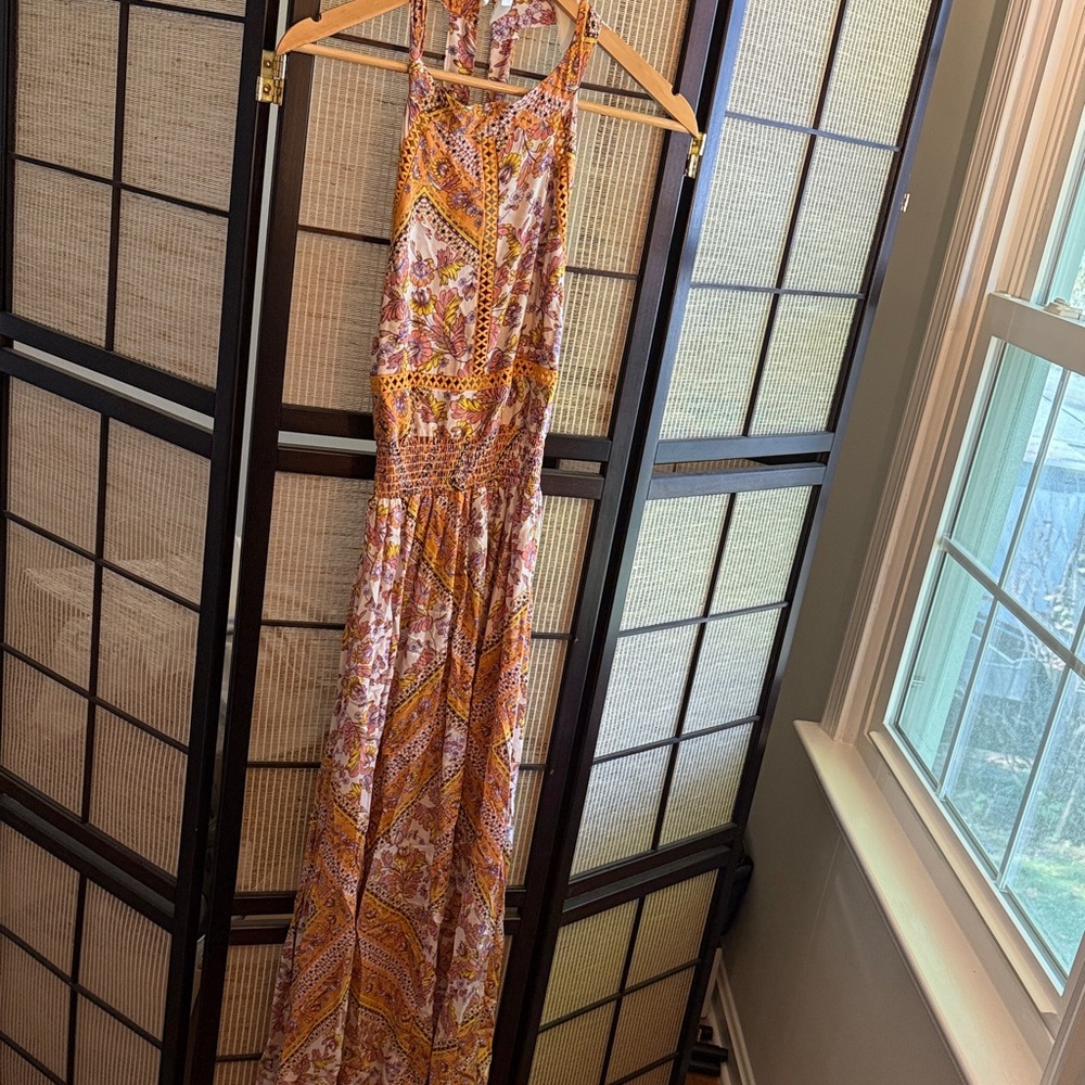 Goodnight Macaroon Multicolor Maxi Dress